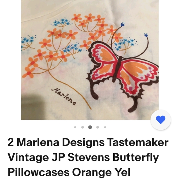 MARLENE DESIGN Tastemaker JPStevens BUTTERF cases - Picture 1 of 8